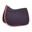 Hy Equestrian Splendid Showjump Saddle Pad - Navy/Red/White